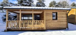 Résidence Camping La Buidonniere - Chalet confortable et lumineux en pleine nature MAE-1043