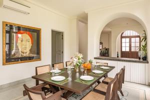 La Morella - 4BHK Luxury Villa in Assagao with Private Pool, Garden, Balcony, Caretaker, Kitchen, Genset Backup, Security