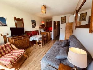 Charmant studio 4 pers, balcon Sud, proche pistes - Plan Peisey - FR-1-757-127