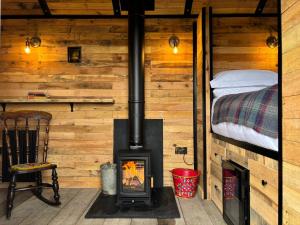 Shepherds Huts at Cotswold Hills Country Park