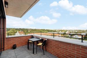 Sunny apartment with terraces in Královo Pole