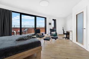 Sunny apartment with terraces in Královo Pole