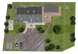 Design-Landhaus BunnyHuus - gesamtes Haus