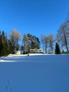 Stunning lakeside home with sauna surrounded by nature