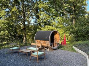 Le Tipi - Sauna et Jardin