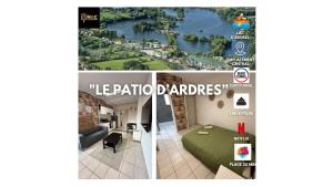 Le Patio d'Ardres - Lac, gare & extérieur privatif