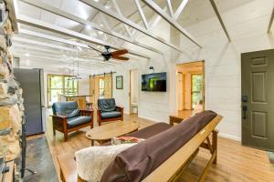 Stunning Culloden Cabin with Deck and Creek View!