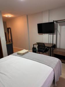 Temporada - Kit Studio Ipê Branco - 101 - Sudoeste - Melhor Custo Benefício - Até 4 pessoas