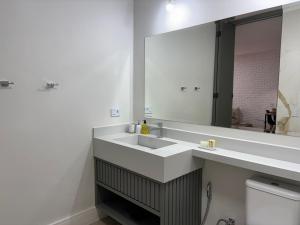 ENB1129 Flat Super Moderno com AC no Centro de SBC