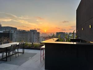 Studio em Moema, próximo ao aeroporto de Congonhas com um quarto