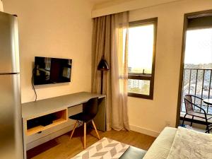 Studio em Moema, próximo ao aeroporto de Congonhas com um quarto