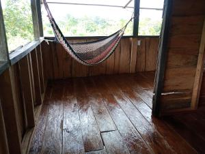 su cabaña Río Celeste