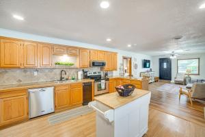 Spacious Deck Waterfront Home in Gun Barrel City!