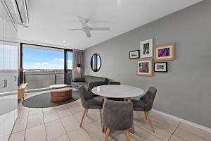 Riverside 1BR Apt with King Bed and Pool!