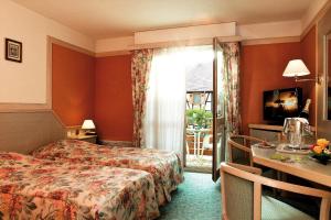 Hotels Hotel Restaurant A la Vignette : Chambre Double ou Lits Jumeaux avec Terrasse