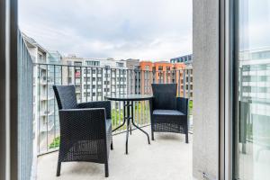 Rentero Modern Prague Smichov Apartment with Balcony