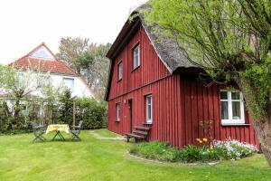 Historisches Bauernhaus Zingst Ferienwohnung Meuder-Bauerngarten