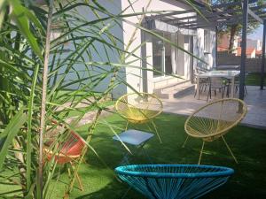 L'Eden des Aspres Villa T4 neuve plain pied avec Jardin, terrasse, BBQ & Wifi