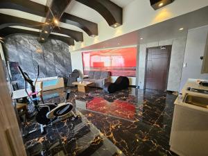 Suger Suite Sea View جناح سطح القمر اطلاله بحريه