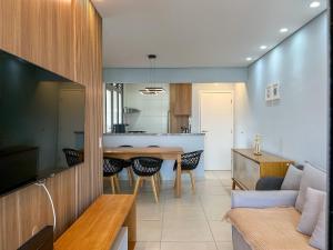 Bertioga | Novo Beira Mar com Enxoval Completo