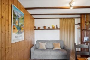 Central studio in Villars sur Ollon, Emeraude, for 3 only 100m to Bretaye ski train