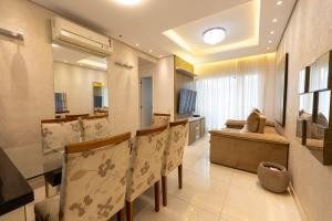 Apto c Piscina e Brinquedoteca a 400m da praia