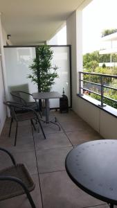 Charming studio with terrace and underground parking