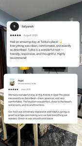 Sea breeze 1 bhk apartment A12 Calangute,North Goa