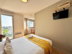 Le Saint Jean, Ouest de Rennes, avec balcon et stationnement