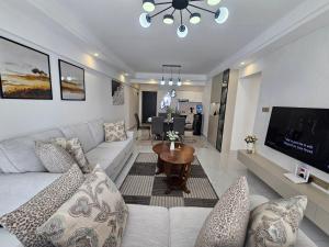 Kileleshwa Two Bedroom Dining Suite with Skyroof Gym & Balcony