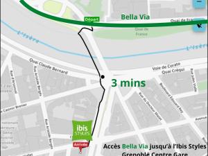ibis Styles Grenoble Centre Gare - 3hvězdičkové hotely ve městě Grenoble