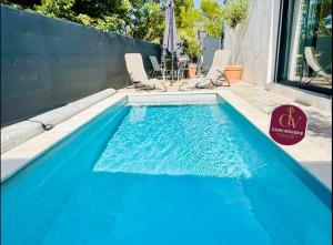 Villa moderne 3 ch piscine privée parking