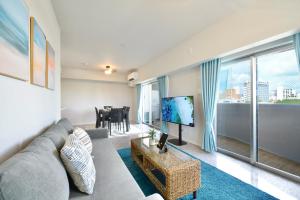 Naha Beach Walk 3min New 2BR 70sqm Free Parking Solterrace naha-nishimachi