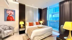 LUX 1BR 5 Min Walk Dubai Mall - DAMAC Upper Crest