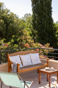 Villa MARINARCA sitew Porto Vecchio Marina di Fiori Vue mer piscine chauffée Clim plage à pied tennis