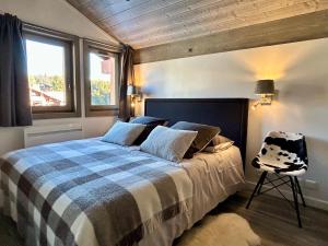 Séjour lumineux avec vue sur les cimes