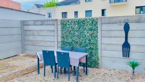T2 Cosy avec jardin et parking gratuit à Troyes