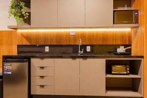 Confortável Loft com Vista para o Mar - Condomínio com Piscina