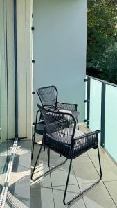 Urban studio with balcony