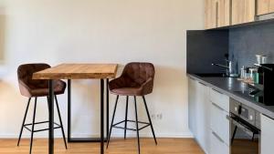 Urban studio with balcony