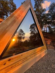 Tiny Pines A-Frame Cabin, Domes and Luxury Glamping Site