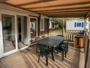 Mobil home avec terrasse au camping à Granges-Aumontzey - API-1-52-299