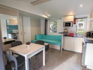 Mobil home avec terrasse au camping à Granges-Aumontzey - API-1-52-299