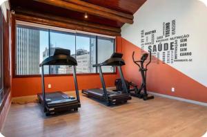Studio com piscina, academia e ar condicionado Centro RIO