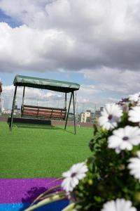 serene stays apartment with fully equipped gym , heated swimming pool ,private parking space and amazing scenic views