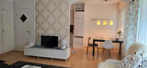 Viihtyisä kaksio ydinkeskustassa maantasossa