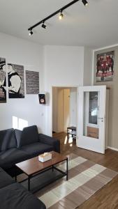Kulturelles Businessapartment mit Balkon