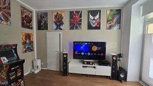 Kulturelles Businessapartment mit Balkon