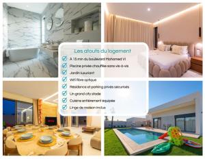 Villa Wimiliim - Piscine et jardin Privée Sans vis-à-vis Wifi HD