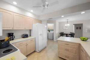 Idyllic waterfront home with pool and western exposure